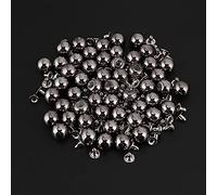 Perle Rivetti Borchie Bottoni Abbellimenti Perle Rivetti rotondi per pelletteria Borsa Scarpe Vestiti Braccialetto 6mm 8mm 10mm 12mm (Set bianco)(8mm)