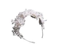 Perle scintillanti per matrimoni, balli di fine anno, accessori per capelli moderni e scintillanti, gioielli per capelli, accessori per capelli da sposa per feste, fiore pieno e accattivante
