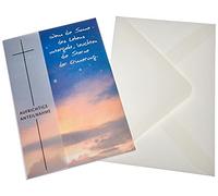 Perleberg Basic Classic 7810042-2 - Cielo con proposta di testo, 11,6 x 16,6 cm