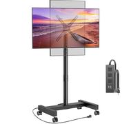 Perlegear Supporto per TV a rotazione per Smart TV LCD LED OLED 4K da 23-60 pollici