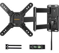 Perlegear Supporto per TV per camper e rimorchi per camper e camion, supporto a parete per camper TV con braccio articolato inclinabile