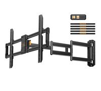 Perlegear Supporto TV Parete con Braccio Lungo da 943mm per TV 42-84 zoll, Staffa TVs Articolata con Rotazione e Inclinazione, Supporto TVs, Supporta fino a 68kg, Max VESA 600 x 400mm