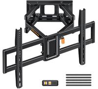 Perlegear Supporto TV Parete da 37-82 Pollici 60kg Girevole Inclinabile Staffa