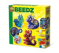 Perles a repasser - Dragons - SES CREATIVE - Fabrique 3 types de dragons en 3D.