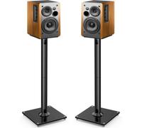 PERLESMITH Supporti universali da pavimento da 60 cm per altoparlanti Surround Sound, Klipsch, Sony, Edifier, Yamaha, Polk e altri diffusori da scaffale, peso fino a 10 kg - 1 paio