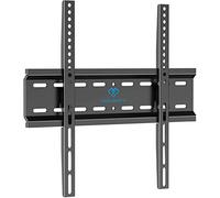 Perlesmith Supporto da Parete Universale per TV 26-55 Pollici | Compatibile con LED, LCD, OLED, Schermi Piatti e Curvi | VESA 400x400 mm | Portata fino a 50 kg | Montaggio Facile e Sicuro