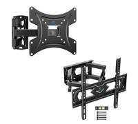 PERLESMITH Supporto TV 13 a 42 Pollici PSSFK1 & Supporto TV Parete 26 a 65 Pollici PSMFK4