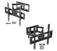 PERLESMITH Supporto TV 26 a 60 Pollici PSMFK10 & Supporto TV Parete 26 a 65 Pollici PSMFK4