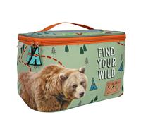 PERLETTI Borsa Termica Porta Pranzo Bambino Ecologica - Lunch Box Porta Merenda