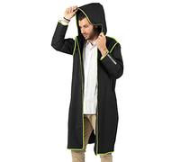 PERLETTI Impermeabile Pioggia Uomo Donna con Dettagli Catarifrangenti - Poncho Antipioggia con Cappuccio e Custodia - Mantella Montagna Trekking Adulto