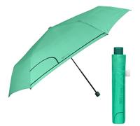 PERLETTI Ombrello Pieghevole Super Slim Manuale Uomo Donna - Ombrello Mini da Viaggio Antivento - Ombrellino Piccolo da Borsa Resistente Leggero Tinta Unita - Diametro 91 cm