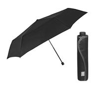 PERLETTI Ombrello Pieghevole Super Slim Manuale Uomo Donna - Ombrello Mini da Viaggio Antivento - Ombrellino Piccolo da Borsa Resistente Leggero Tinta Unita - Diametro 91 cm