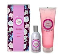 Perlier Cofanetto Bagno Doccia 250 ml + Profumo Elisir 100 ml Fresia - Set profumo e detergente