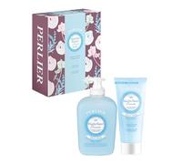Perlier, Cofanetto Muschio Bianco d'Oriente, Ricette Naturali con Sapone Liquido e Crema Mani, Dona Idratazione e Protezione Naturale, Formula Delicata per Tutti i Tipi di Pelle