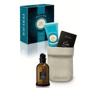 Perlier Gin del Mediterraneo - Cofanetto regalo per detersione e profumazione, 250 ml e 100 ml