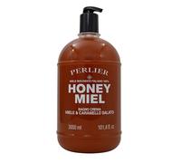 Perlier Honey Miel Bagno Crema Miele e Caramello Salato, 3 litri