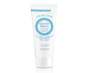 Perlier, Linea "Ricette Naturali" - Trattamenti per le Mani - Crema Nutriente Mani - Profumo di Muschio bianco - Tubo da 100 mL