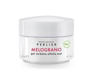 Perlier Melograno - Crema Gel Sorbetto Effetto Mat Viso, 50ml