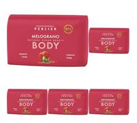 Perlier Melograno Sapone Solido - 125 gr (Confezione da 5)