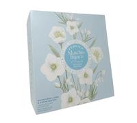 Perlier Muschio Bianco - Cofanetto Doccia Crema + Elisir + Sapone Liquido