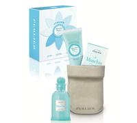 Perlier Muschio Bianco - Cofanetto regalo per il corpo, doccia crema 250 ml e acqua profumata 100 ml