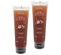 Perlier Doccia Scrub Levigante Thai Coco con granuli naturali di cocco 250 ml