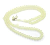 Perlin Collana di preghiera Islam 99 Tasbih resina musulmana Mala musulmana perline Tespih Misbaha Corano preghiera braccialetto di perle accessorio di culto per donne e uomini regalo, Klein, Resina