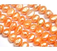 Perlin Perle di acqua dolce coltivate, 22 pezzi, 6 mm, albicocca, patate, ovali, cereali di riso, naturale, barocco, perline per gioielli fai da te