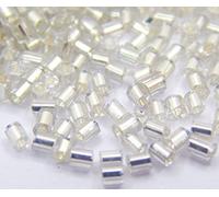 Perlin Perline rotonde in vetro, 5000 pezzi (100 g) con inserto in argento, blu, bronzo, oro, argento, bianco