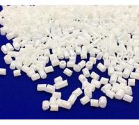 Perlin Rocailles Beads - Perline in vetro, rotonde, 2 mm, 5000 pezzi (100 g), per fai da te, bianco, blu, bronzo, oro, argento