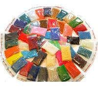 Perlin Rocailles perline in vetro perline indiane perline pony perline seed beads set 2mm 50 colori 11/0 34000 pz AM49