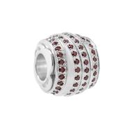 Perlina Donna Folli Follie 3P16F016R Grigio 1,5 cm