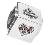 Perlina Donna Folli Follie 3P16F056 Grigio [1,5 cm]