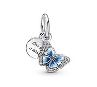 Perlina Donna Pandora BLUE BUTTERFLY