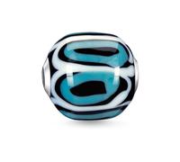 Perlina Donna Thomas Sabo K0249-017-17 Turchese 1,1 cm