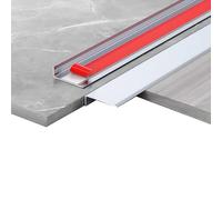 Perlina in alluminio blu, 90 cm, 2 pezzi, resistente agli urti, design Ele per la protezione interna, 40 x 10 mm, autoadesivo con ciondolo a forma di baguette.