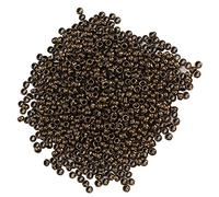 Perline a Crimpare, Perline a Crimpare 500 Pezzi Ferma Perline per la Creazione di Gioielli Perline a Crimpare Distanziatore Rotondo Terminatori con Tappo Allentato Suggerimenti