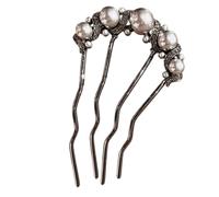 Perline A Forma di U Forcina Elegante Cina Capelli Per Le Donne Panini Con Conchiglia Accents Lega Accessori Per Capelli Elegante Metallo Forcina