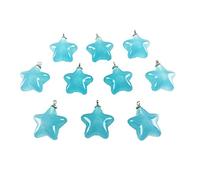 Perline Accessori Acrilico Perline Ciondolo Braccialetto Accessori Fai Da Te Per La Decorazione 100Pcs Blu Design Professionale