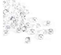 Perline acriliche Decor Perline Perline acriliche trasparenti Perline fai da te 1000 pezzi 6mm Blu trasparente Riempitivo per vasi Decorazioni per feste di nozze Accessori per (Trasparente)