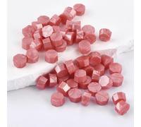 Perline assortite per sigilli in ceralacca, Confezione Da 50 Perline Multicolori Con Sigillo Di Ceralacca for Album Ritagli, Inviti for Matrimoni, Feste Compleanno Fai Te(B)