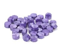 Perline assortite per sigilli in ceralacca, Perline Granuli Ottagonali Di Ceralacca Confezione Da 60 O 100 Pezzi Multicolor(Wax e)