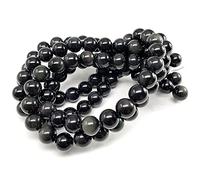 Perline bianche da 6 mm per la creazione di gioielli con pietre preziose naturali rotonde sfuse, assortimenti, accessori per bracciali, collane, con cordino, sacchetto per gioielli, scatola rossa, 130