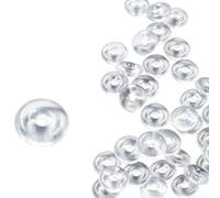 Perline colorate da pesca, 8 mm, per la realizzazione di rig, 400 pezzi | Per plastica ABS resistente, diametro 8 mm, per 400 pezzi totali, forme concavi e convesse, ideale per rig