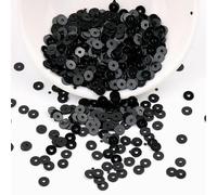 Perline con fondo argentato in PVC con foro circolare da 4/5/6 mm, fai da te, ricamate a mano, con perline sparse, in stock-026-4,0 mm-2000 pezzi-10 g