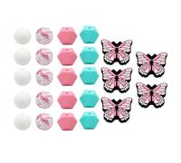 Perline creative in silicone per la creazione di portachiavi sblocca le possibilità con varie forme e colori per creare set di ragazze ragazze set di perline per adulti
