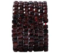 Perline cubiche di granato sfaccettato naturale, 5-5,5 mm, 60 pezzi/str, perline quadrate sfuse in pietra semi preziosa per realizzare bracciali, collane, orecchini, GE6-S491