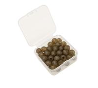 Perline da pesca composte sostenibili, 50 pezzi, 5 mm, 6 mm, 8 mm, misure flessibili per trapano, per trapano, sartoria, attrattore di pesci