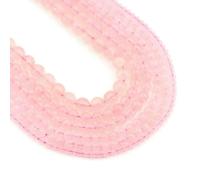 Perline di avventurina blu da 4, 6, 8 e 10 mm, pietre naturali, C curativo, perline distanziatrici rotonde per la creazione di gioielli fai da te, collane, bracciali, quarzo rosa da 10 mm, da 35 a 3