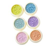 Perline di caviale per unghie 3D per nail art in metallo mini perline a sfera per unghie macaron borchie per unghie fai da te decorazioni per unghie accessori 6 bottiglie mini perline per nail art